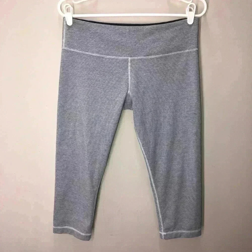 Lululemon Stripped Capris